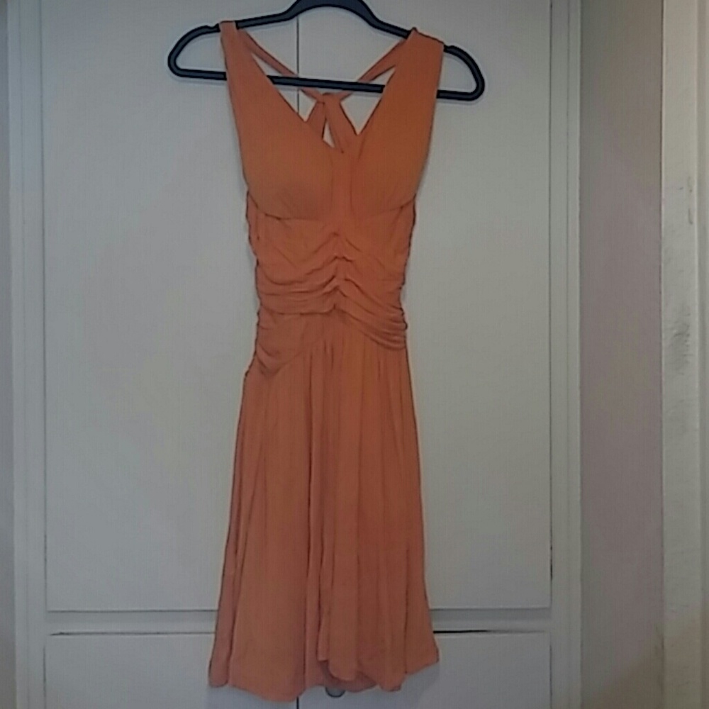 Orange Marilyn Monroe dress